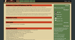 Desktop Screenshot of condottierigame.net